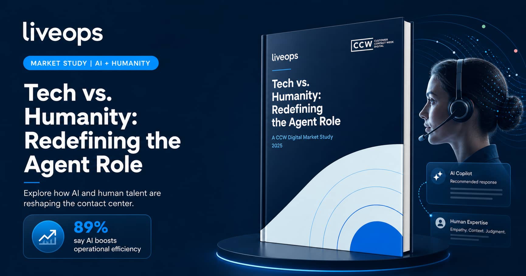 Tech vs. Humanity: Redefining the Agent Role | Liveops