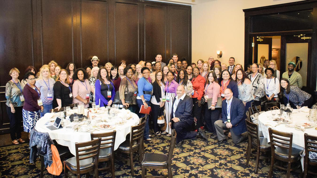 Group photo of the agents and employees at the 2019 Orlando Roadshow