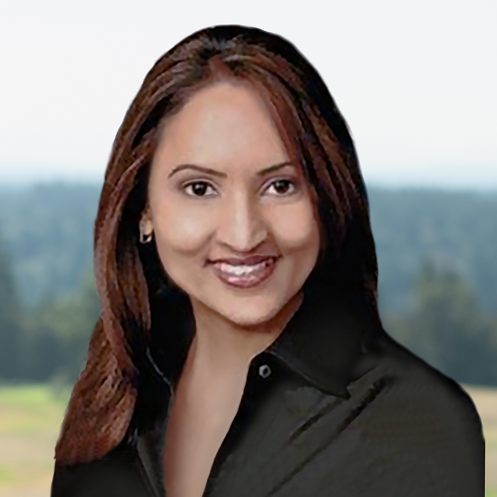 Portrait of Purnima Naidu, Chief Strategy Officer of Liveops
