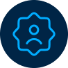 Highly skilled, English-proficient agents icon