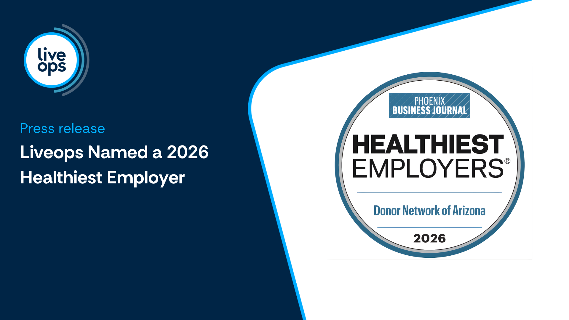 Liveops Named a 2026 Healthiest Employer